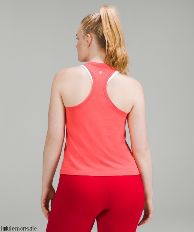 Lululemon Damen DELULU513 | Swiftly Tech Racerback Tank Top 20 Race Length Pale Himbeere
